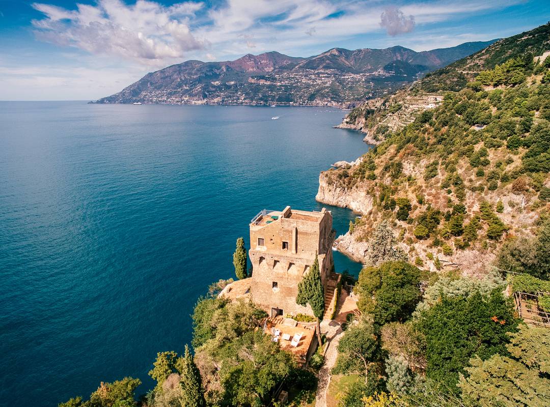 STUNNING MEDIEVAL WATCHTOWER | AMALFI COAST