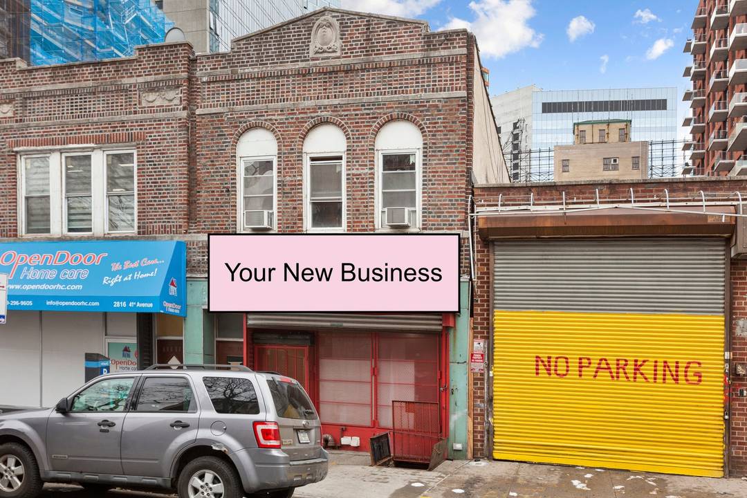 1,800 SF Ground Floor Retail Space for Lease in LIC