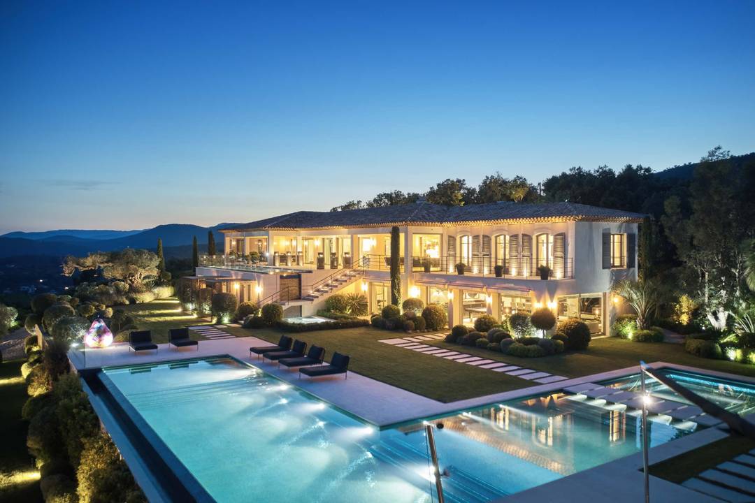 The Most Dramatic Views in Saint-Tropez, Villa Nuvola