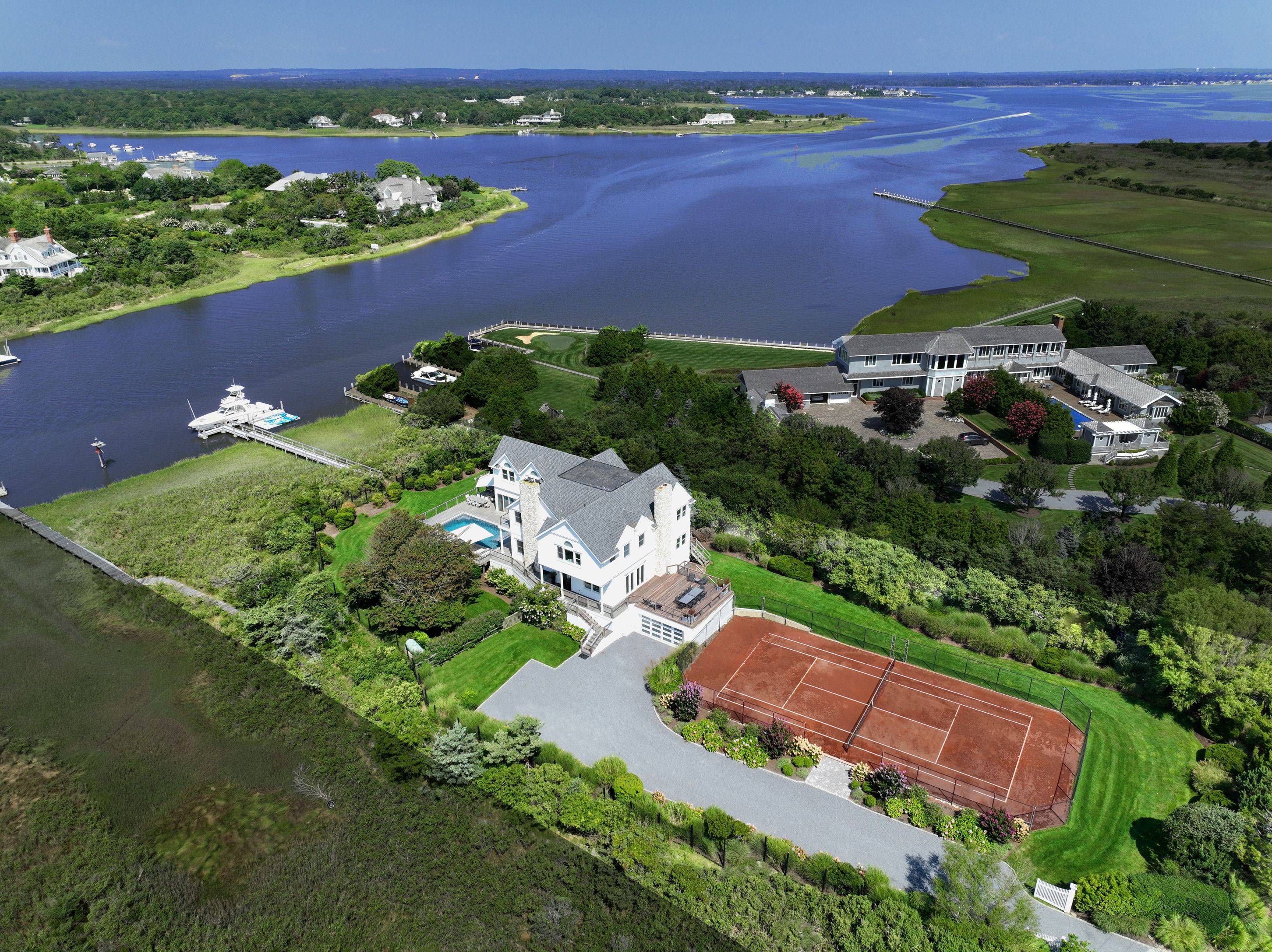Ultimate Resort Style Bayfront with Pool,Dock,Tennis,& Beach!