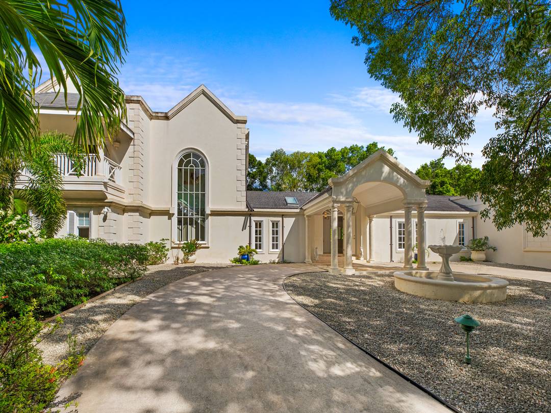 A Refined Turnkey Estate within the Prestigious Sandy Lane Enclave
