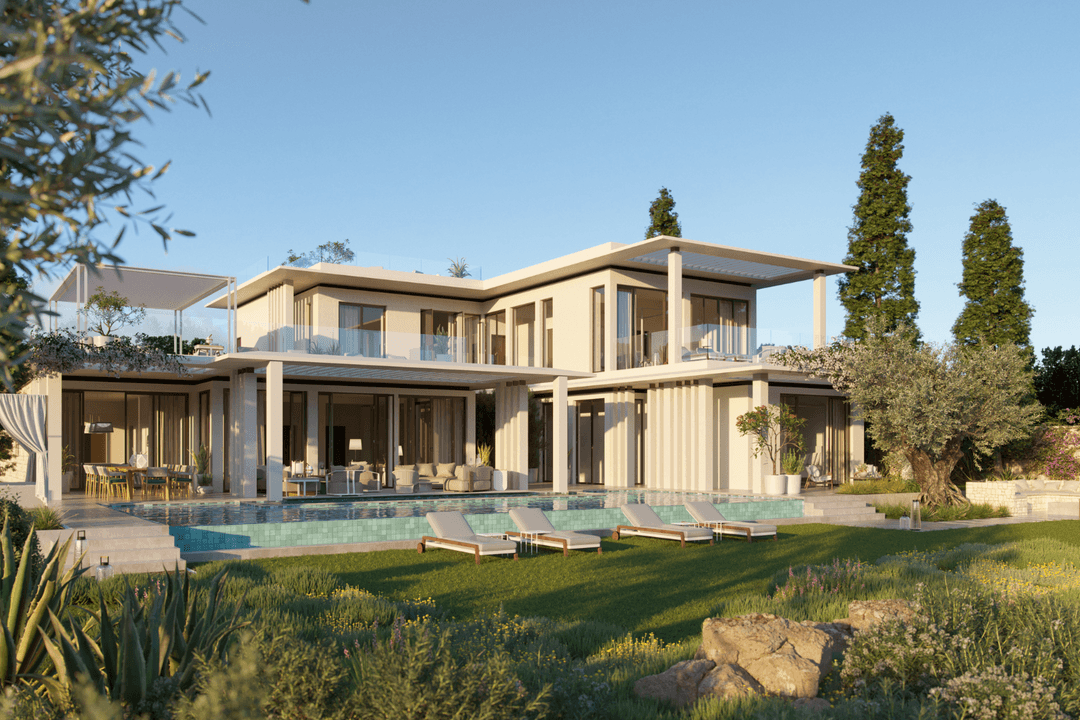 Six-Bedroom Luxury Villa with Pool and Golf Views in Cyprus - Falcon Villa, Limassol Greens