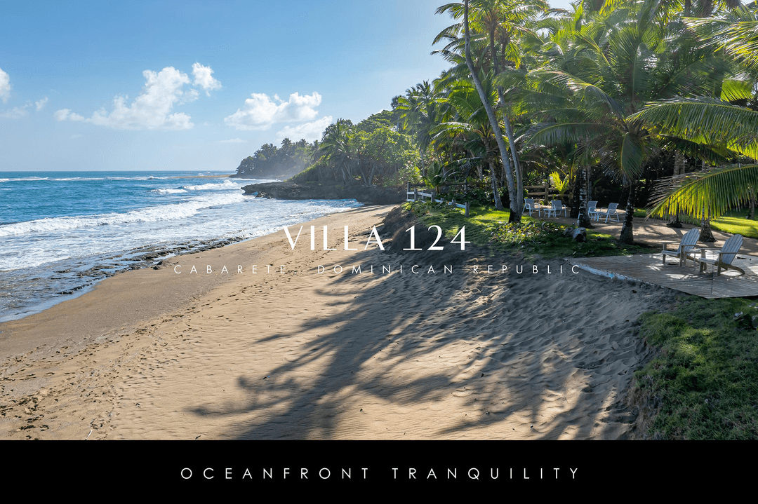 6- Bedroom Oceanfront Villa Rental, with Direct Beach Access in the Dominican Republic