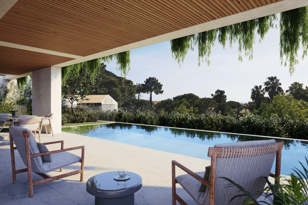 Estoril Villa | 4+1 Bedrooms | Exclusive Condominium | Pool & Garden | Prime Location | 5 Min To The Beach