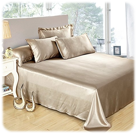 LILYSILK Seamless Luxury Mulberry 25 Momme Silk Bedding Set