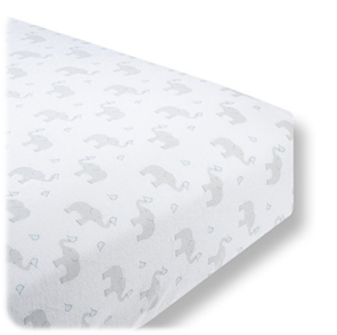 SwaddleDesigns Cotton Flannel Fitted Crib Sheet