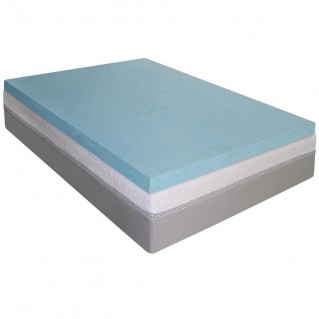 Sleep Master 2 Gel Memory Foam Topper