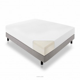 LUCID 10 Inch Latex Foam Mattress - Ventilated Latex and CertiPUR-US Certified Foam - 25-Year Warranty