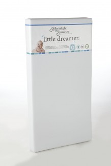 Moonlight Slumber Little Dreamer® Dual Firmness All Foam Crib Mattress