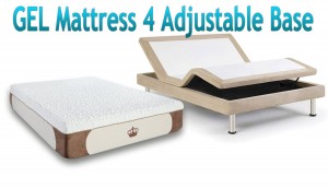 DynastyMattress New Cool Breeze 12-Inch HD GEL Memory Foam Mattress for Adjustable Beds