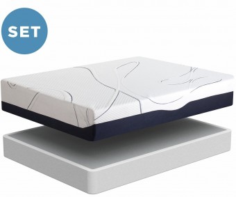 Night Therapy Elite 13 MyGel® Prestige Memory Foam Mattress & BiFold® Box Spring Set