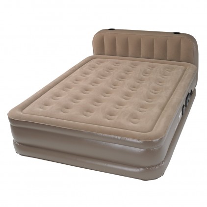 Insta-Bed Raised Air Mattress with Never Flat Pump