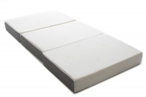 Milliard 6-Inch Memory Foam Tri-fold Mattress with Ultra Soft Removable Cover with Non-Slip Bottom