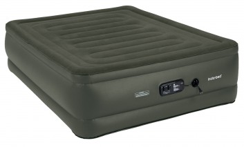 Insta-Bed Queen Raised Air Mattress with Sure Grip Bottom & Built-In Pump