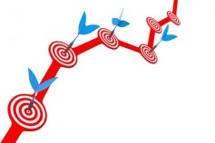 Getting accurate darts at a target located on the diagram